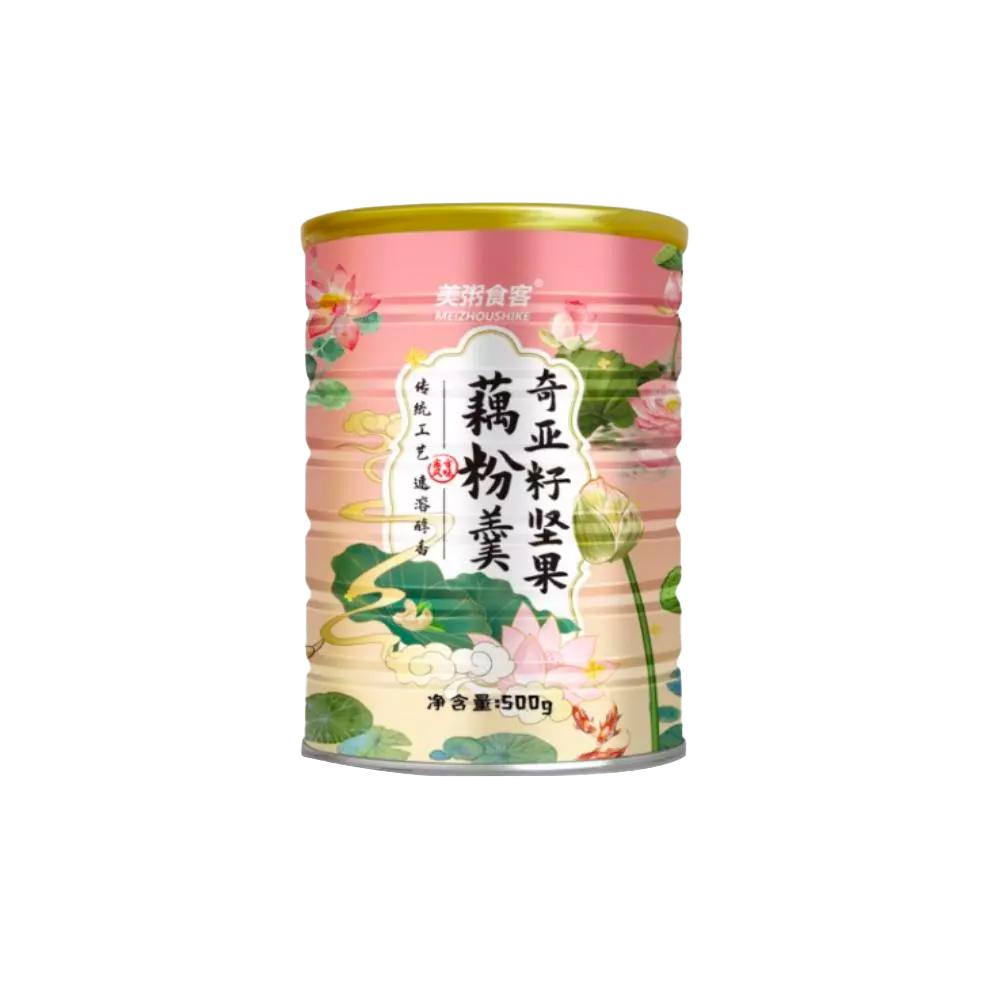 MeiZhouShiKe Chia Seed Nut Lotus Root Starch Soup 500g – PrestoMart