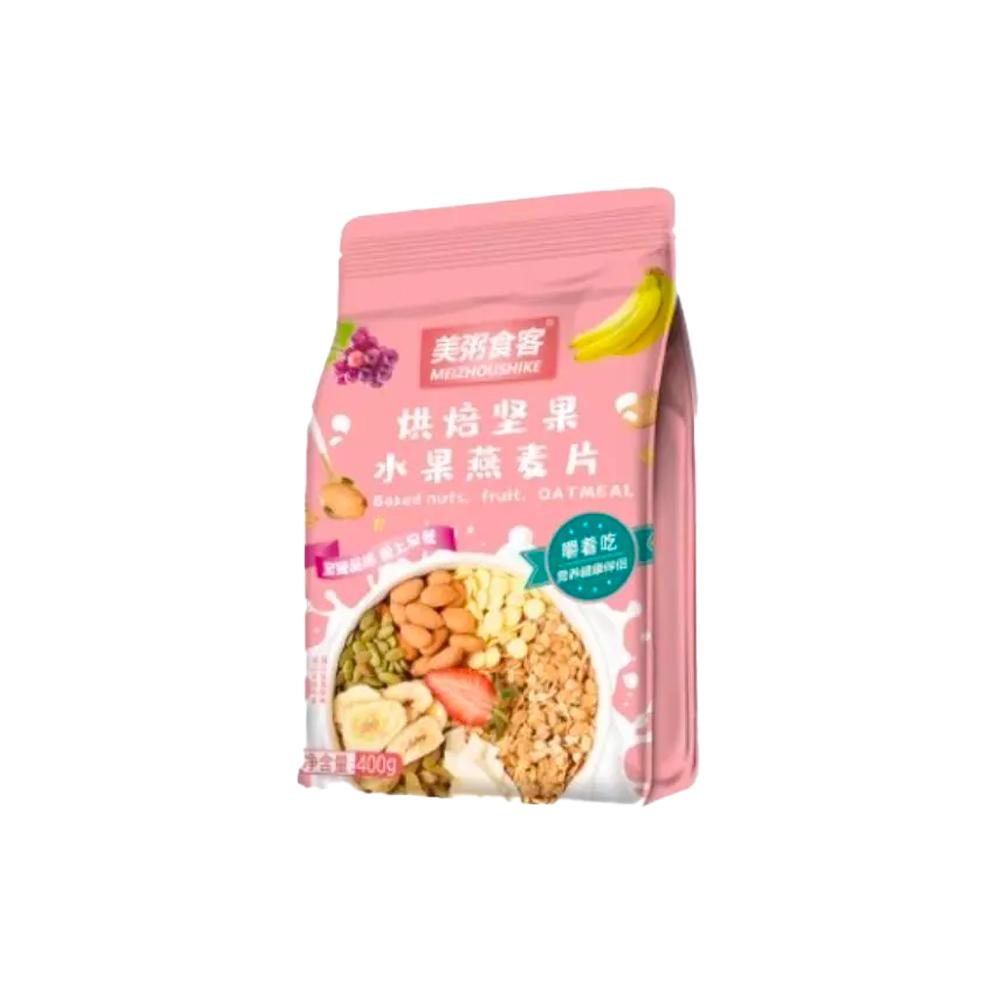 MeiZhouShiKe Baked Nuts & Fruit Oatmeal 400g PrestoMart