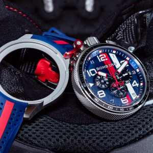 BOMBERG BOLT-68 RACING RED STRIPE (BS45CHSP.059-8.10) – Just Chup